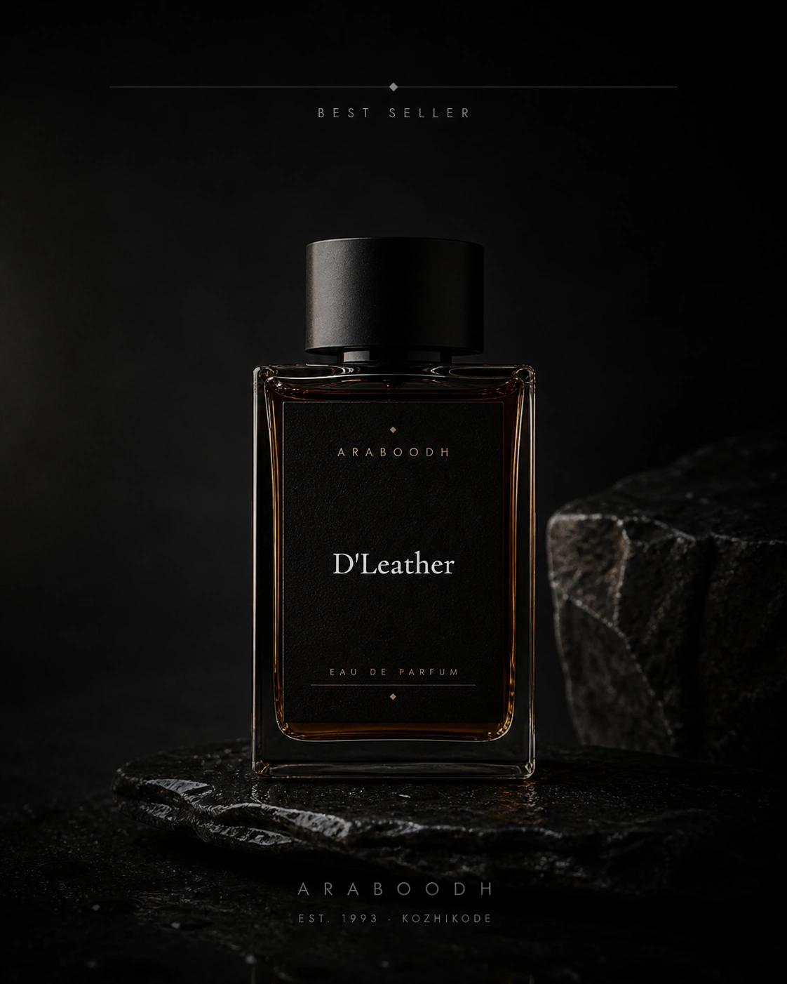 D'Leather Eau de Parfum bottle