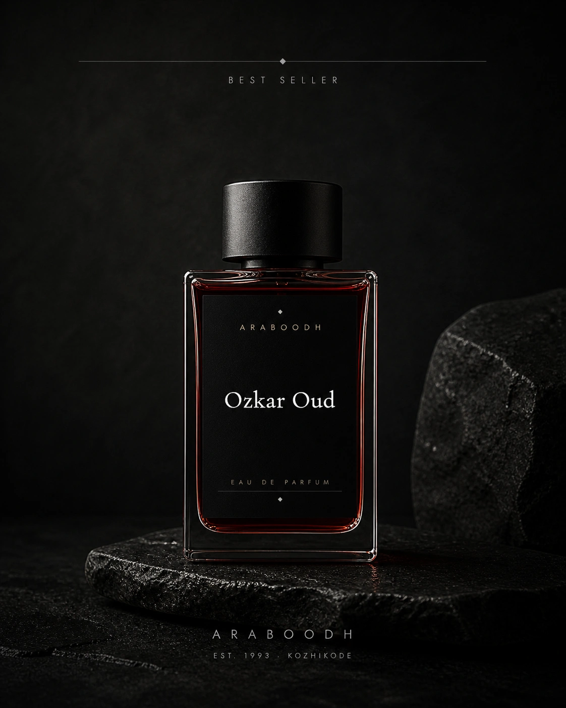 Ozkar Oud Eau de Parfum bottle